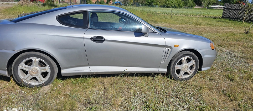 Hyundai Coupe cena 6000 przebieg: 161000, rok produkcji 2002 z Tarnobrzeg małe 211